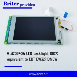 LCD ML320240A/ EDT EW32F10NCW
